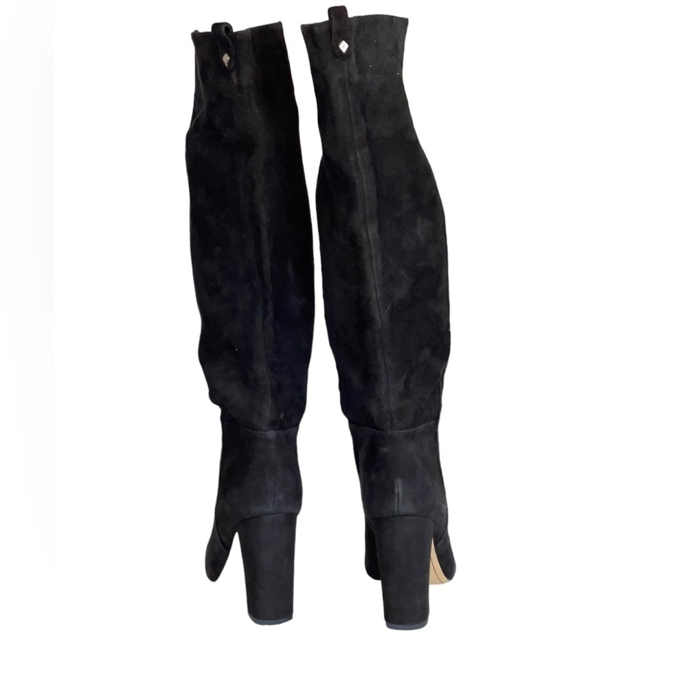 NWOT - Sam Edelman Caprice Knee-High Boot Black Suede Boot Size 9.5 no box - Picture 12 of 13